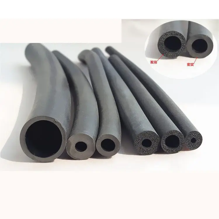 Silicone Strip/Round Solid Silicone Foam Sealing Strip/silicone Rubber Cord For Seal