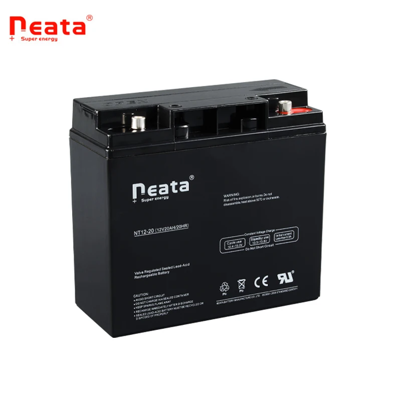 12V 20Ah Deep Cycle Sealed Lead Acid Battery AGM for Electric e-Bike Scooter 6-DZM-20