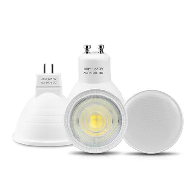 90lm/W COB SMD потолочный светильник с регулируемой яркостью, нерегулируемый Точечный светильник GU10