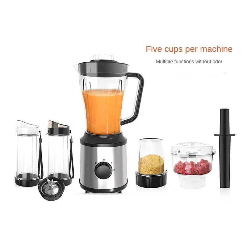 350W 1.8L Commerical Vegetable Best Stainless Steel Citrus Juicer Electric 6 Blades Smoothie Blender Juicer And Mixcer