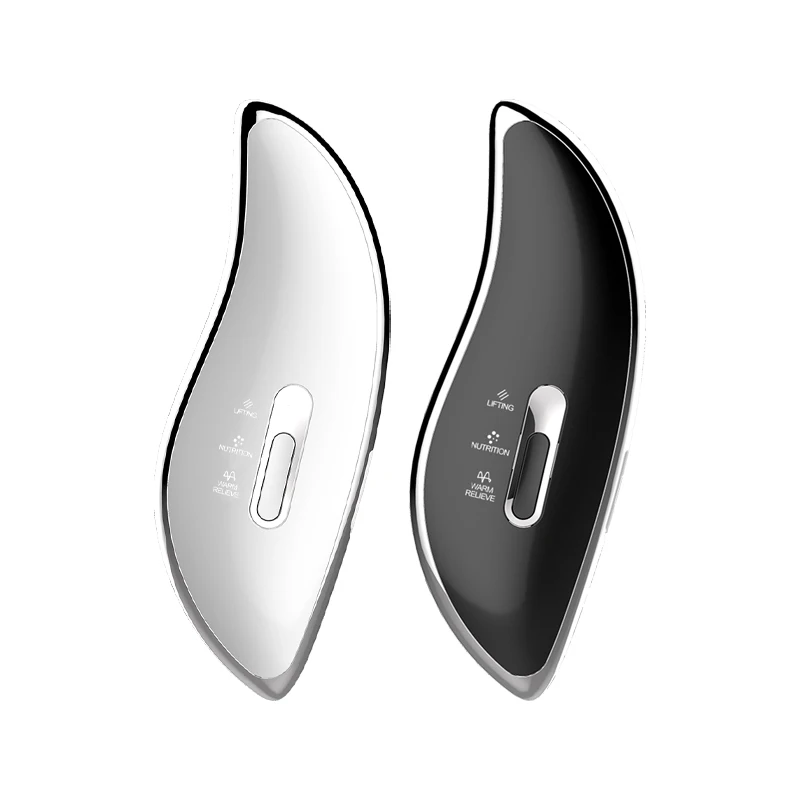 2020 New Arrivals Handheld Skin Care Device Electric Face Lift Vibrating Heat Micro-current Beauty Facial Massager