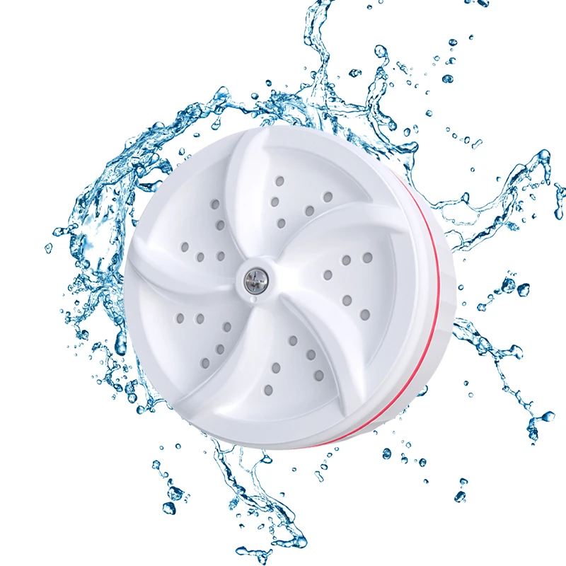 New Design Electric Mini Washing Machine Portable Bucket Folding Turbine Laundry Washer for Dormitory