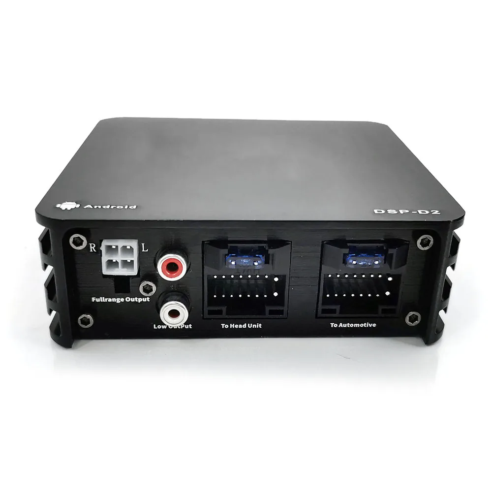 factory cheap price car audio DSP amplifier processor with amp  support computer / phone(D2)