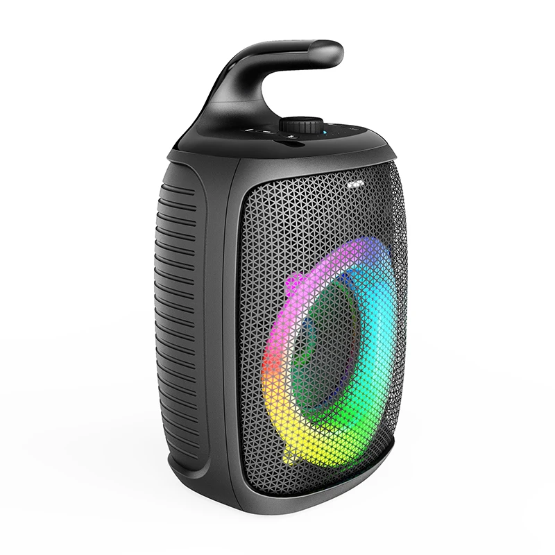 2023 New style subwoofer super bass outdoor party go1B bluetooth  portable wireless speaker  quality great with led light