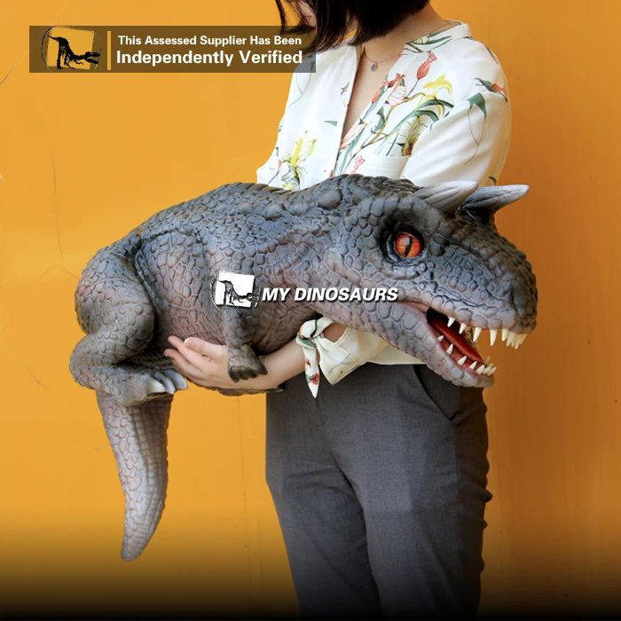 MY DINO DP117 Christmas Gift Dinosaur Hand Puppet Toy