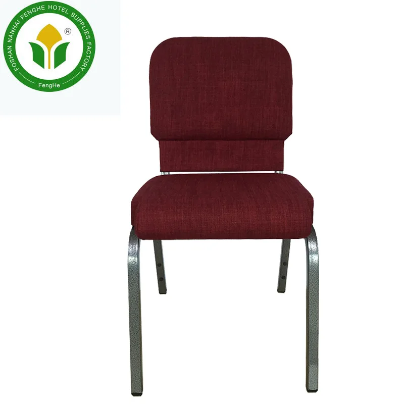 Wholesale used church pulpit chair upholstered metal church chair for church hall