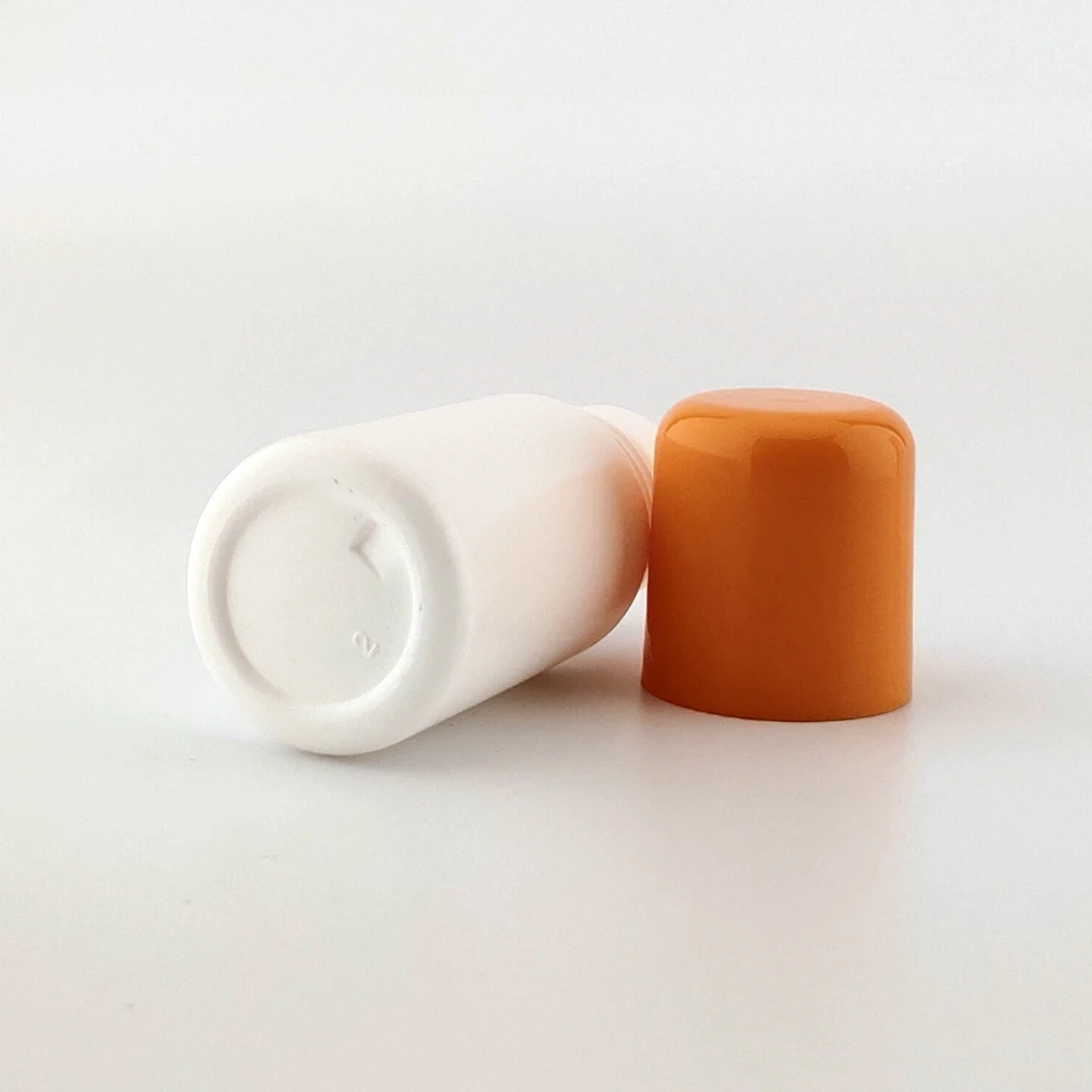 50ml Plastic Deodorant Eco Packaging Roll On Bottle Made of 50% PCR