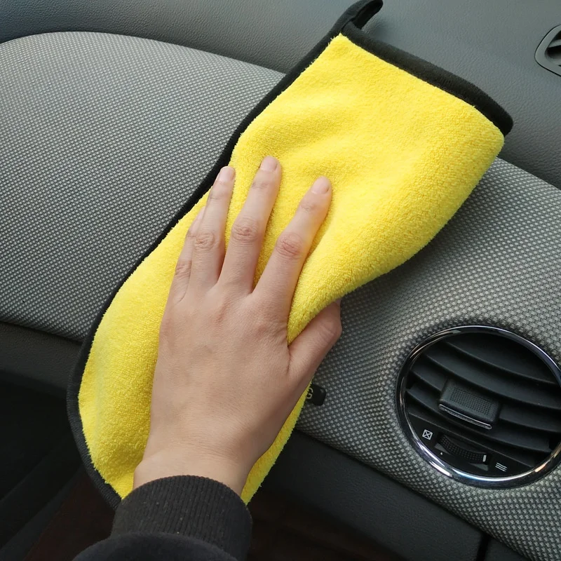 Auto Care Microfiber Car Drying Towel Super Thick Plush Microfiber Car Cleaning Wax Polishing Detailing Towels