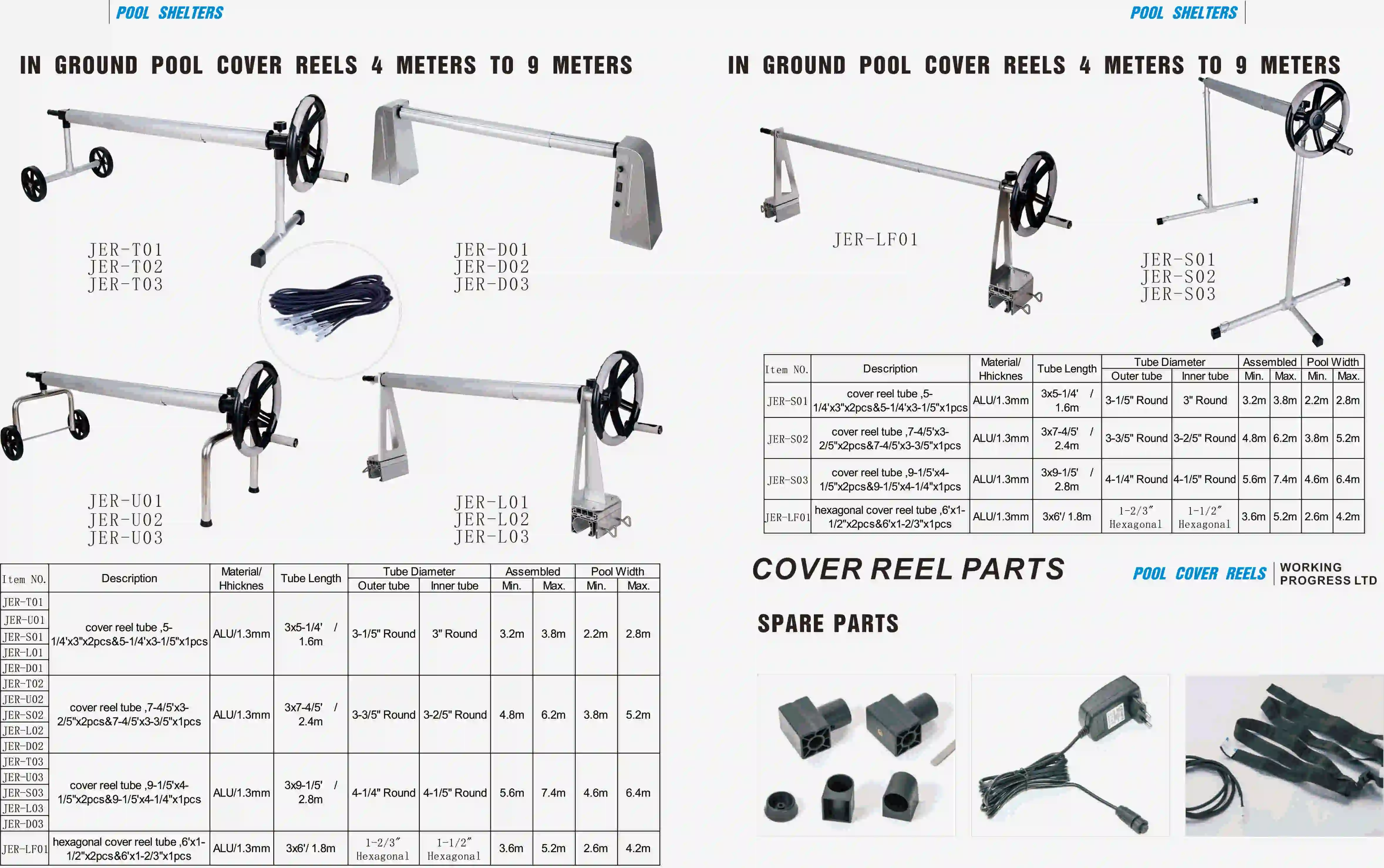 
Factory sell Manual Swimming Pool Cover Roller 