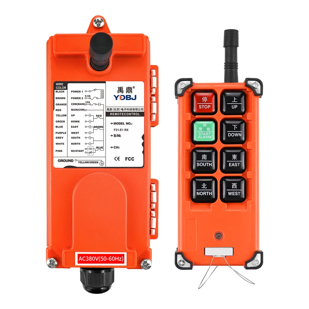 Transmitter Receiver Hoist Crane Control Lift Crane Industrial Radio Remote Control