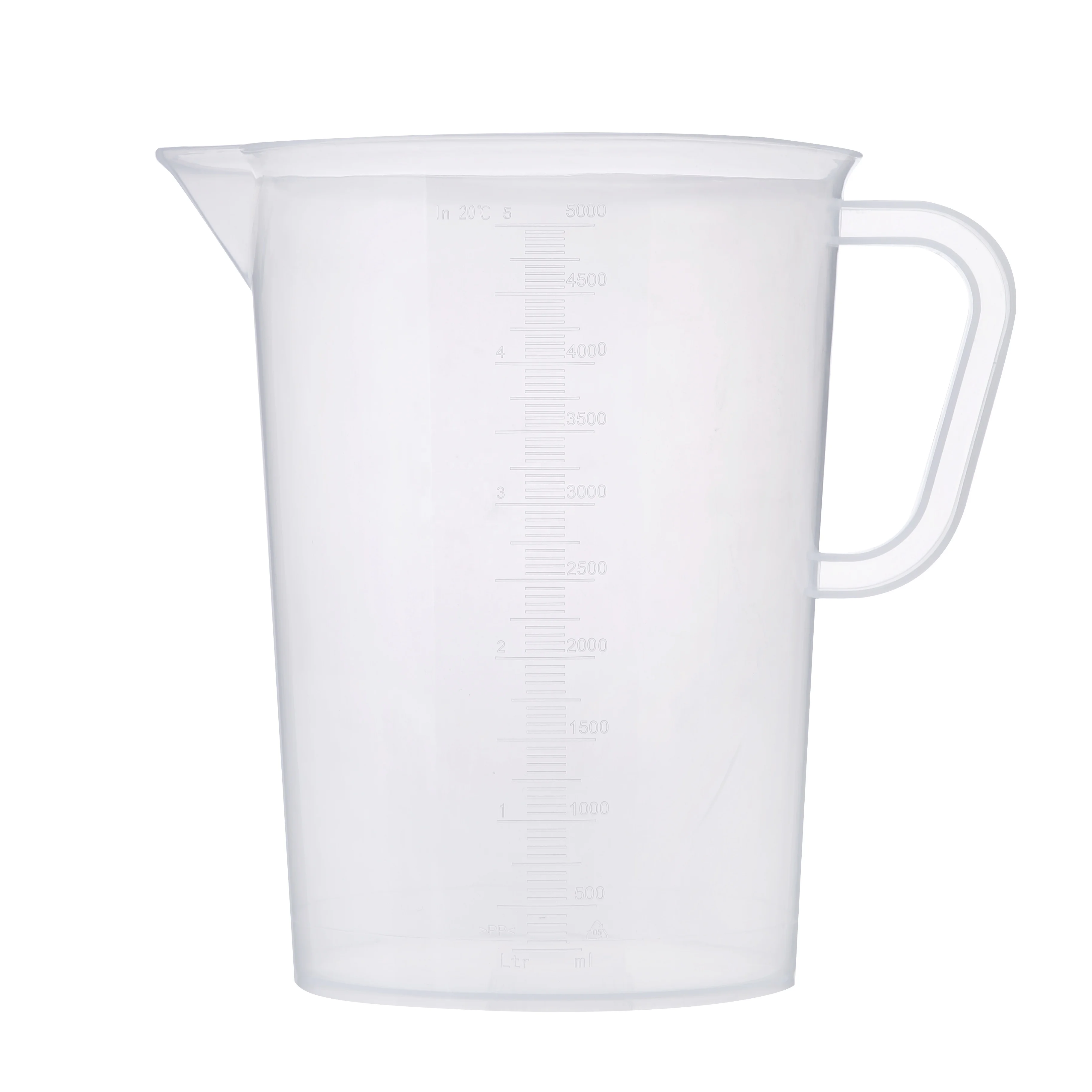 Laboratory tool plastic measuring cup 4000ml /200ml/50ml kitchen cake baking tools