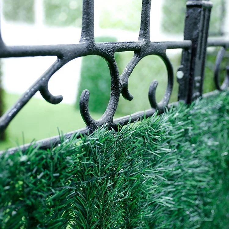 Best Quality  Pattern Grass Fence Standard Green Roll  Garden Fences Best Price