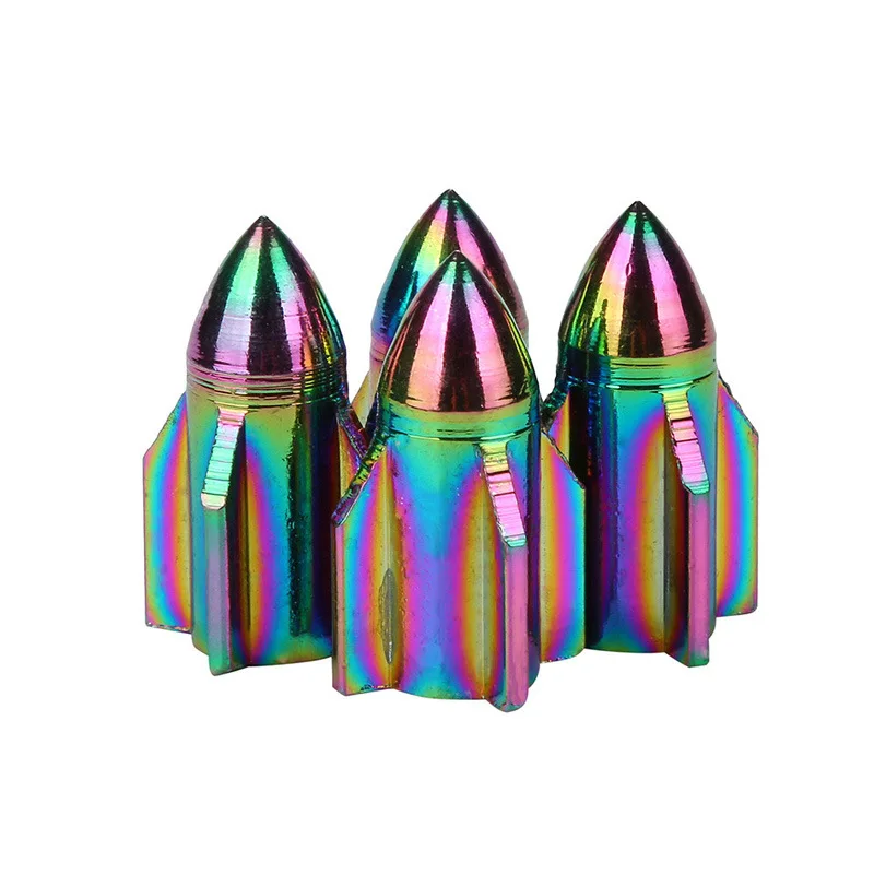 2023 Горячая 2022 Лидер продаж Автомобильная красочные Нео ракета модель шин стержня клапана крышки для Mirage самолета кардан