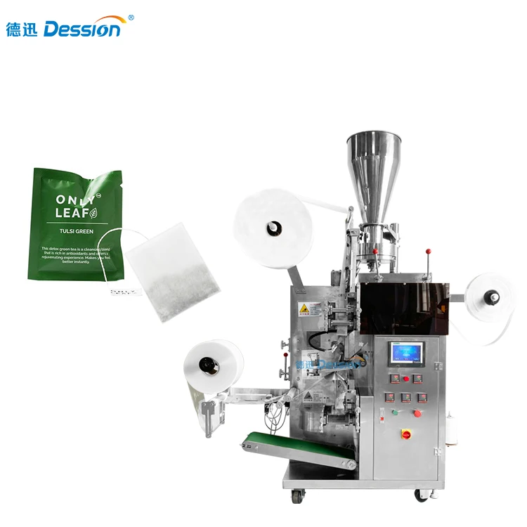 Высокоскоростной упаковочный автомат для фильтровальной бумаги Dip для запаковки чая в пакетики для малого бизнеса производители