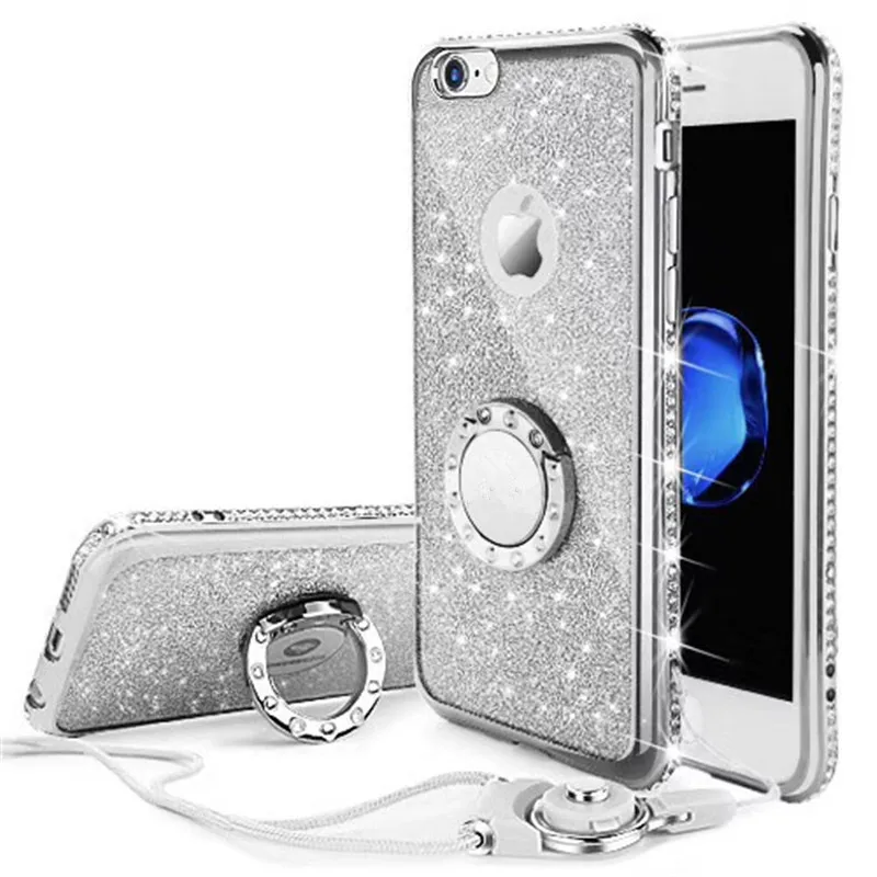 Luxury Bling Diamond Case For Huawei Mate 20 X 10 P20 lite P30 Nova 3 3i V20 Honor 10 8X MAX 8C 7A 7C Pro Y9 Y7 2018 P10 Plus