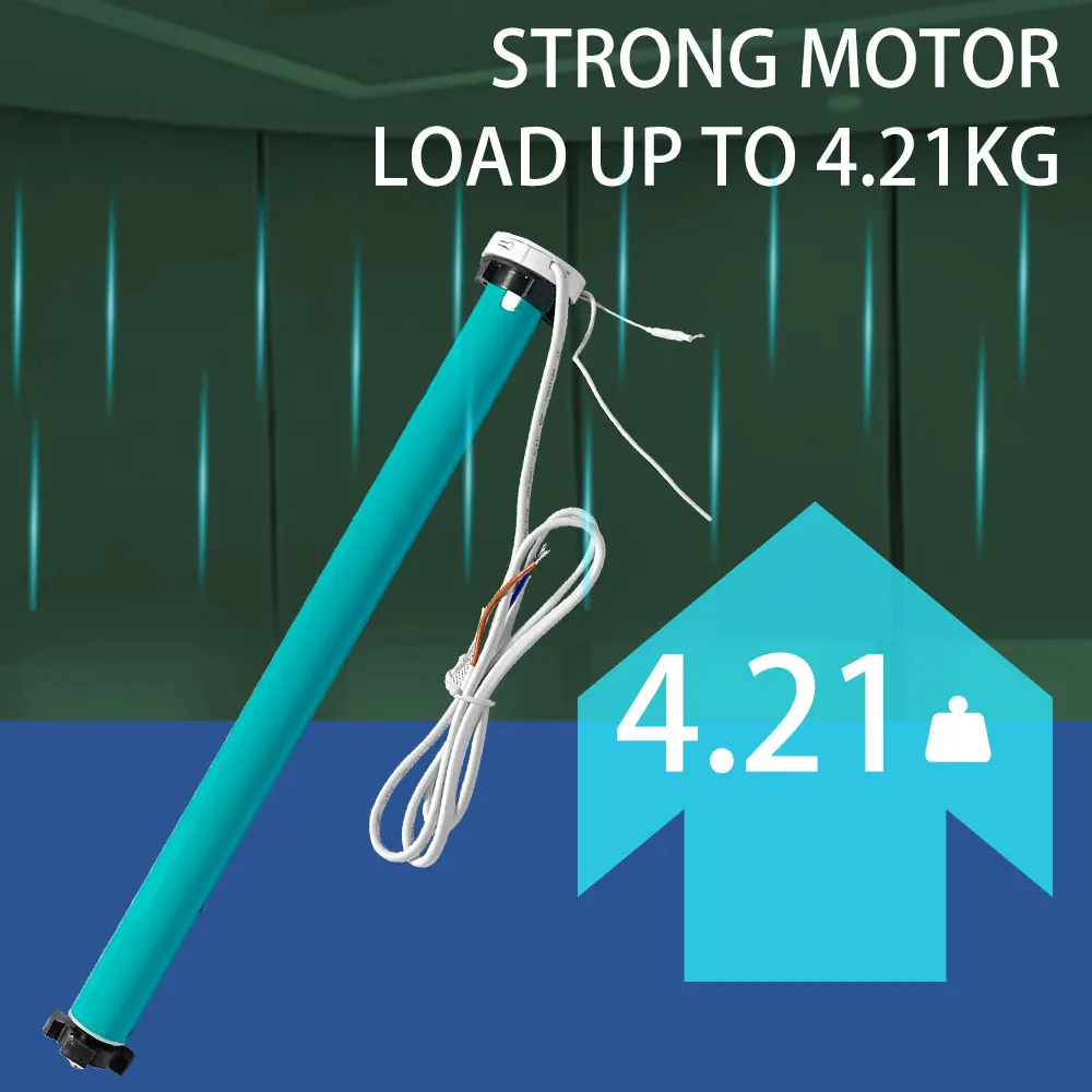 Tuya WiFi Smart Curtains Roller Shade Blinds Motor for 38mm Tube Smart Life App Alexa Google Home Voice Remote Control