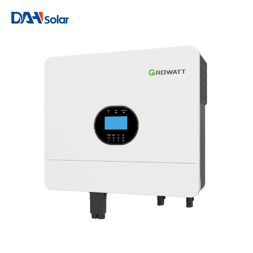 Growatt 6 kw 10 kw solar inverter solar home system on off grid hybrid inverter