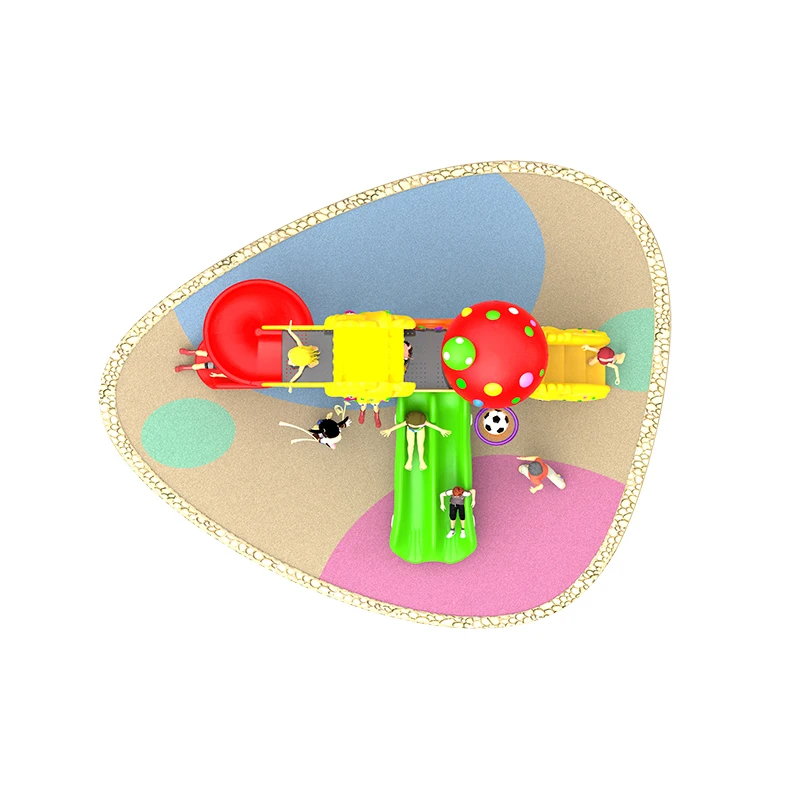 Outdoor Slide Equipment Children Small Indoor Playground Plastic slide Outdoor Playground Colorful Play set
