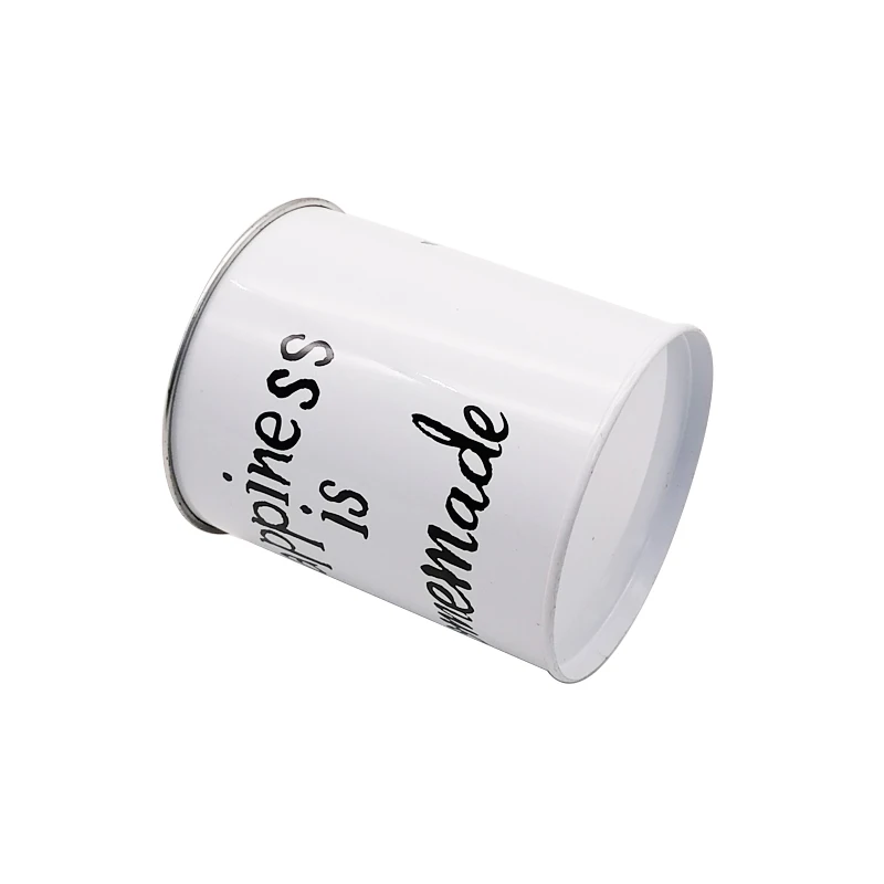 large capacity pen holder tin custom big volume pen holder