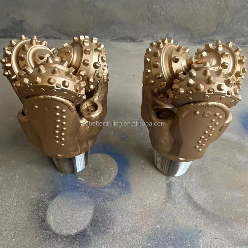 Wide teeth chisel insert 6 inch tci tricone drill bit price for water well drilling