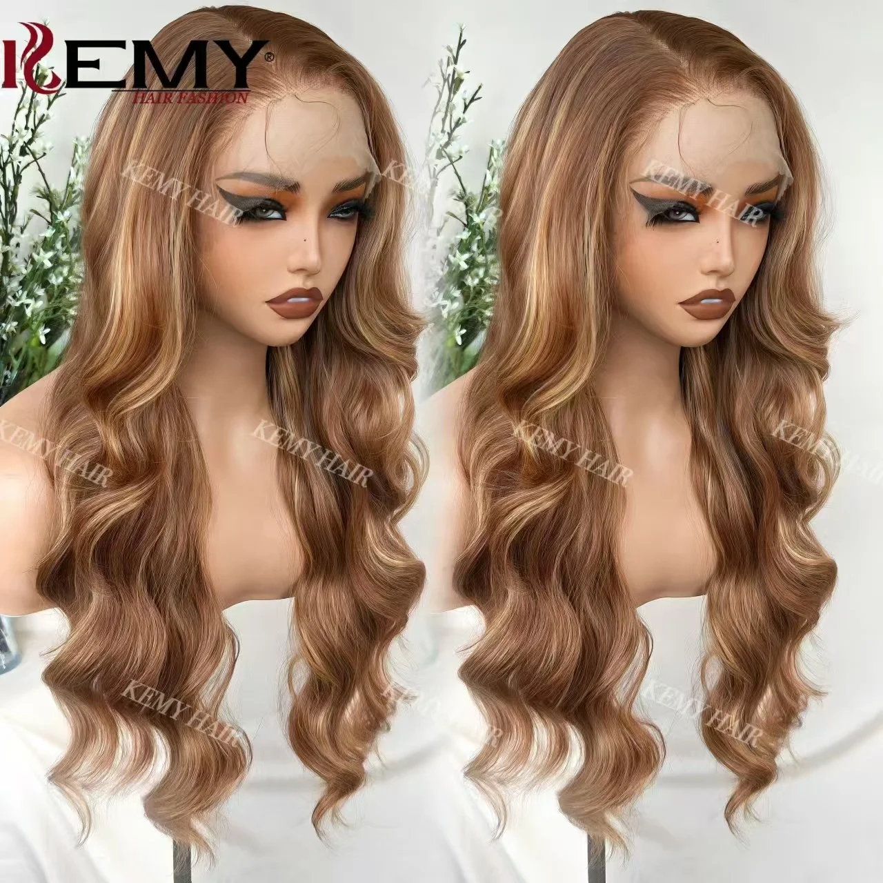 Wholesale Synthetic Wigs HD Full Lace Front Braided Heat Resistant Hair Highlight Synthetic Fiber Glueless Wig for Black Women