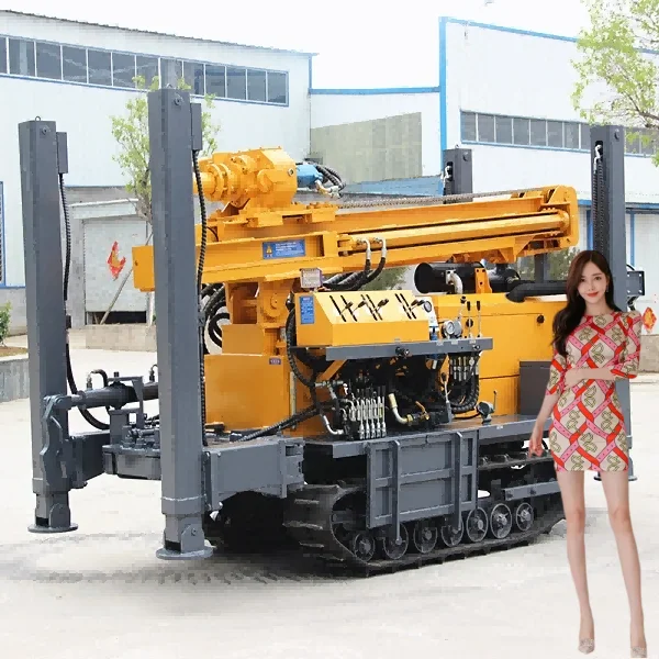 JDL серии 200 м глубина воды сверлильный станок воздуха DTH скважина буровая установка гидравлическая