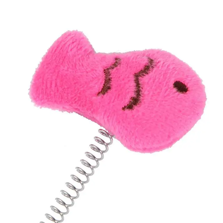 Factory direct Classic Feather Mouse Teaser Stick Wand Cat Toy wholesale