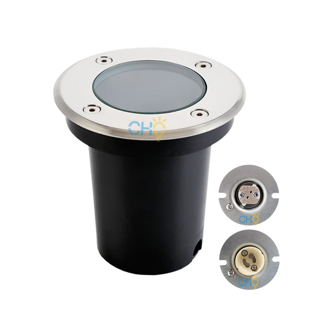 316 stainless steel rustless gu10 underground light housing