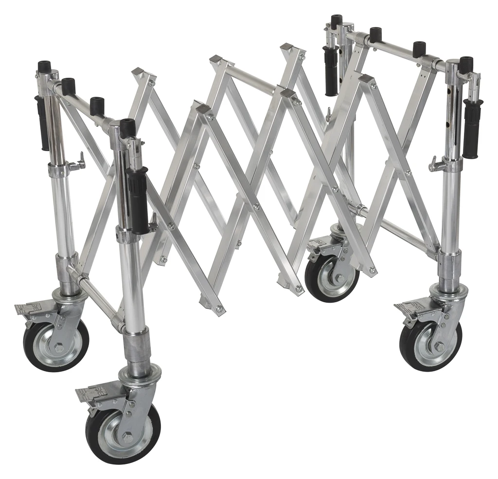 MFP-3  Stainless Steel Coffin Trolley Church Truck