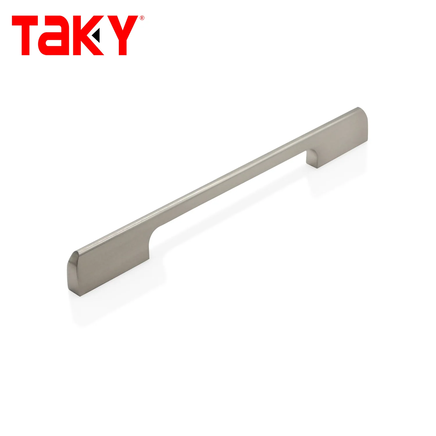 Brushed nickel d cabinet long wardrobe handles for kitchen cabinets pull