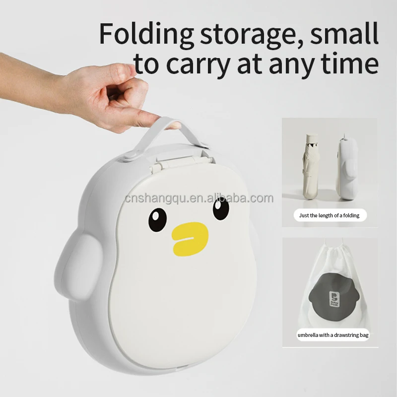 VSUCH baby folding toilet child bowl training outside travel in the car plastic portable toddler toilet seat kids potty toilet