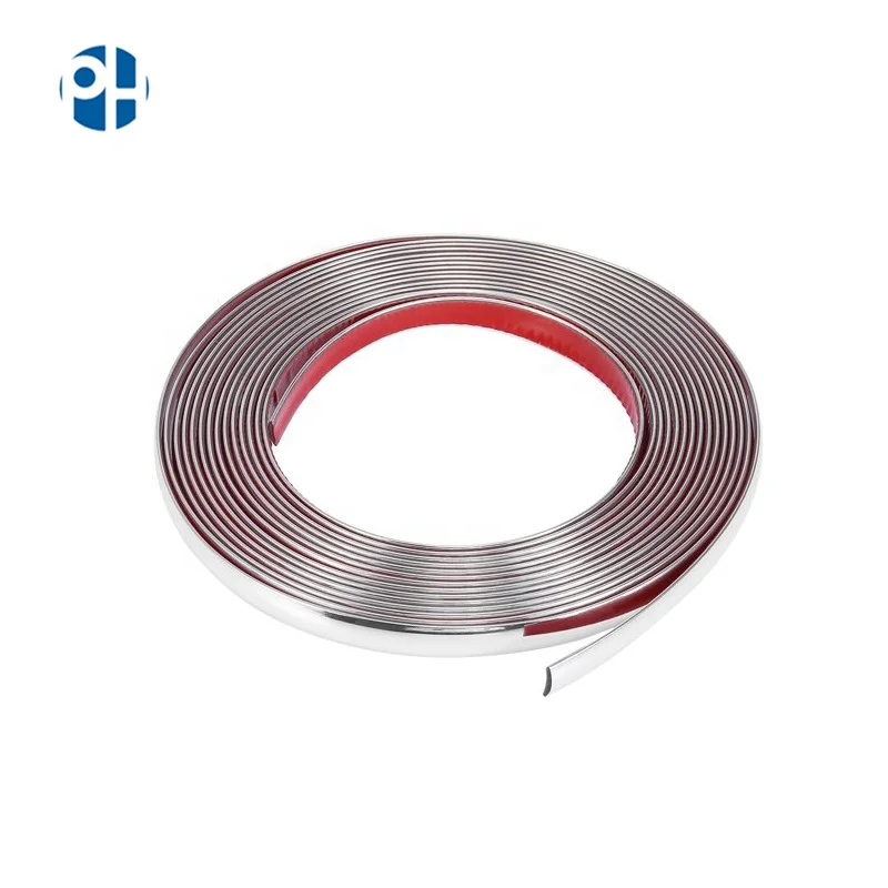 10MMX3M Car Styling Chrome Strips Decoration Body Moulding Trim Cover