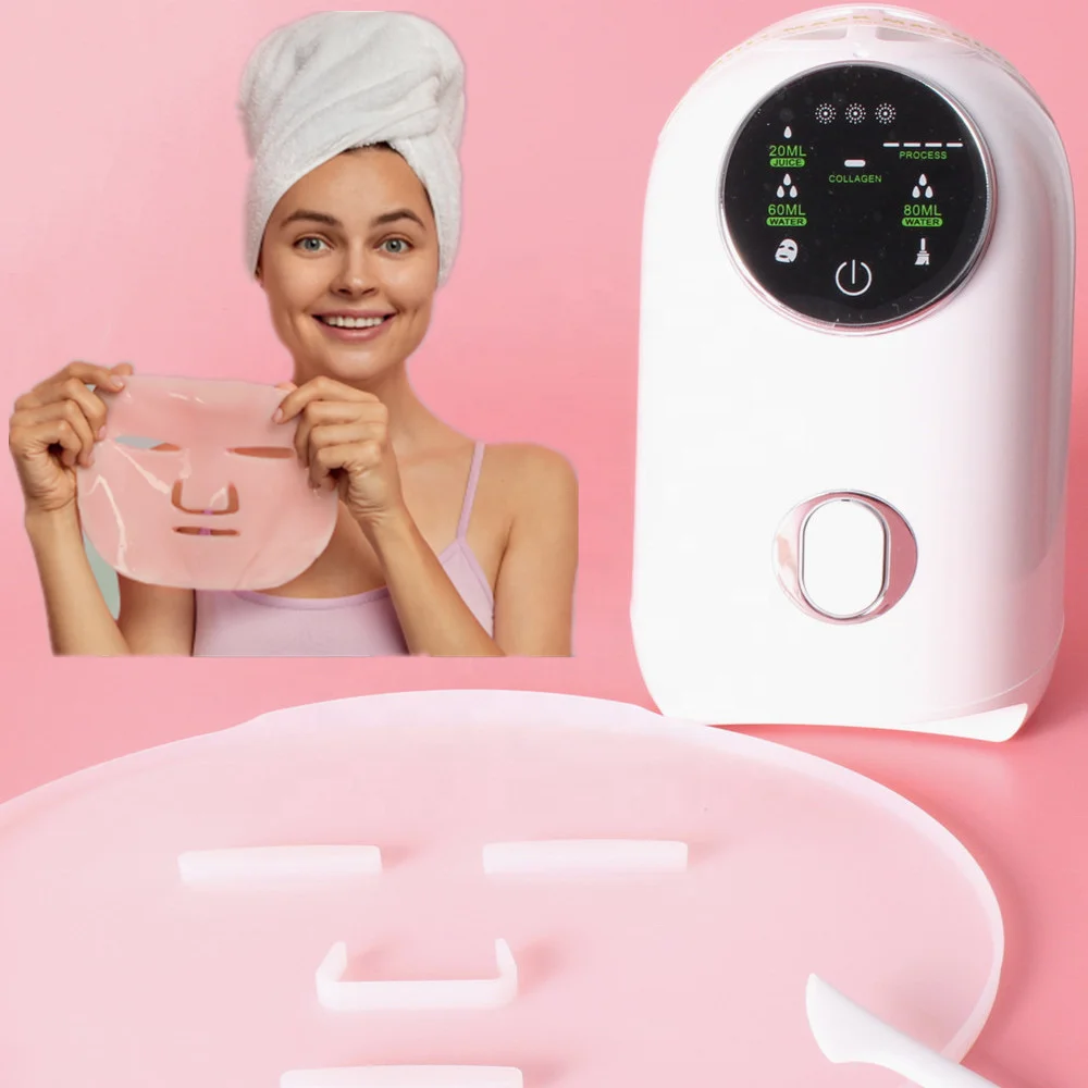 Use to Sensitive Skin Wrinkle Remover Smart Fruit Face Masking Making Machine Natural Fruit Facial Collagen Mask