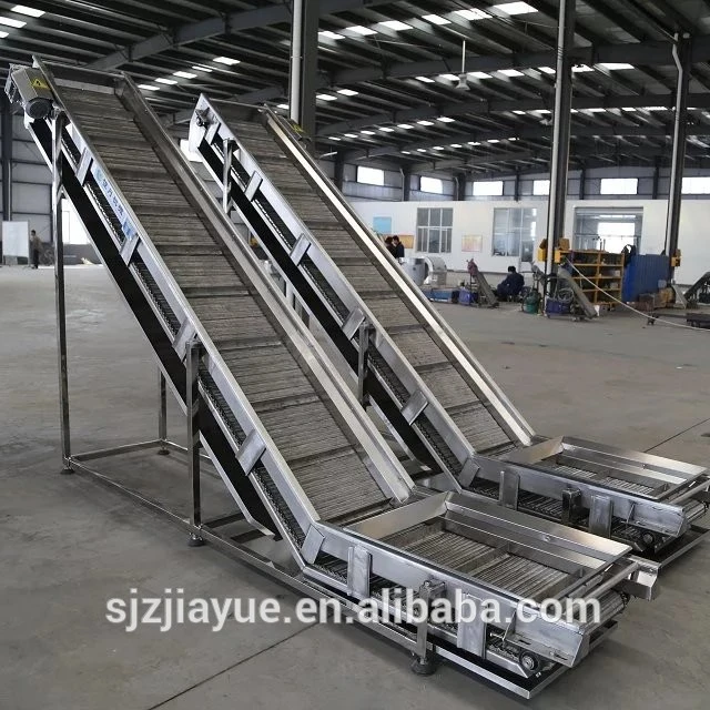Snacks peas nuts nuggets Stainless Steel Industrial Cooling Conveyor