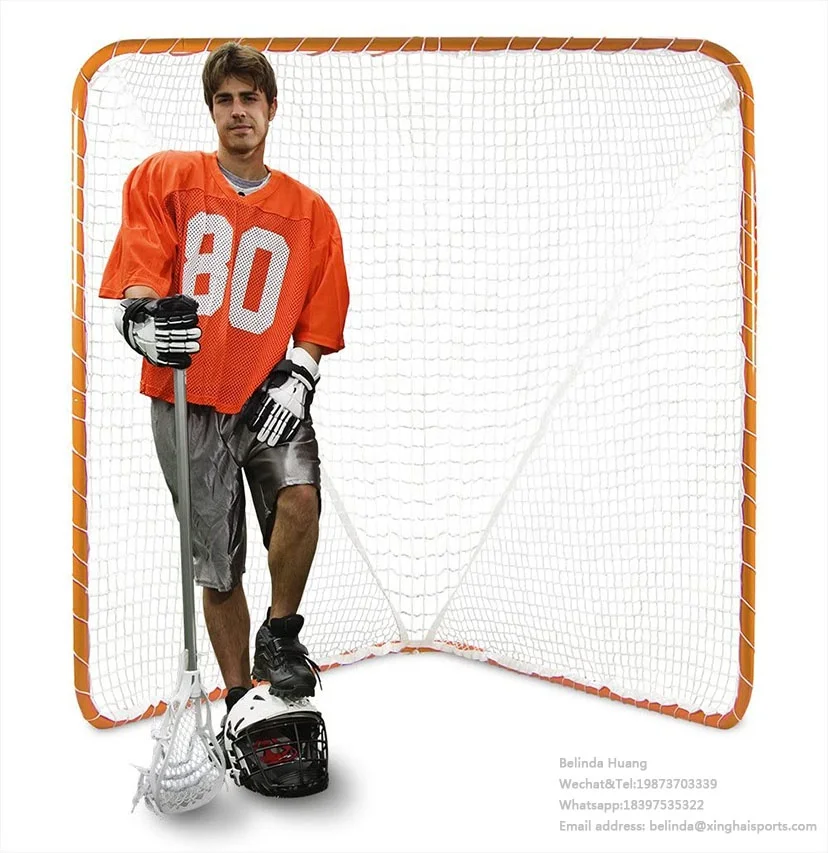 Sports Goods Professional 6 X Feet Hockey Goal Lacrosse Perfect for Practice