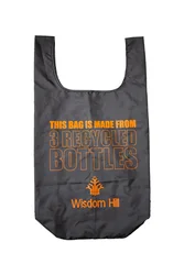 Custom Eco Friendly RPET Foldable Polyester Tote Shopping Bag  Reusable Grocery Bag