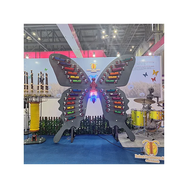 [SEOULANT,INC.] Korean creative popular high quality Robot Trio Musical Instruments play robot trio robot recorder