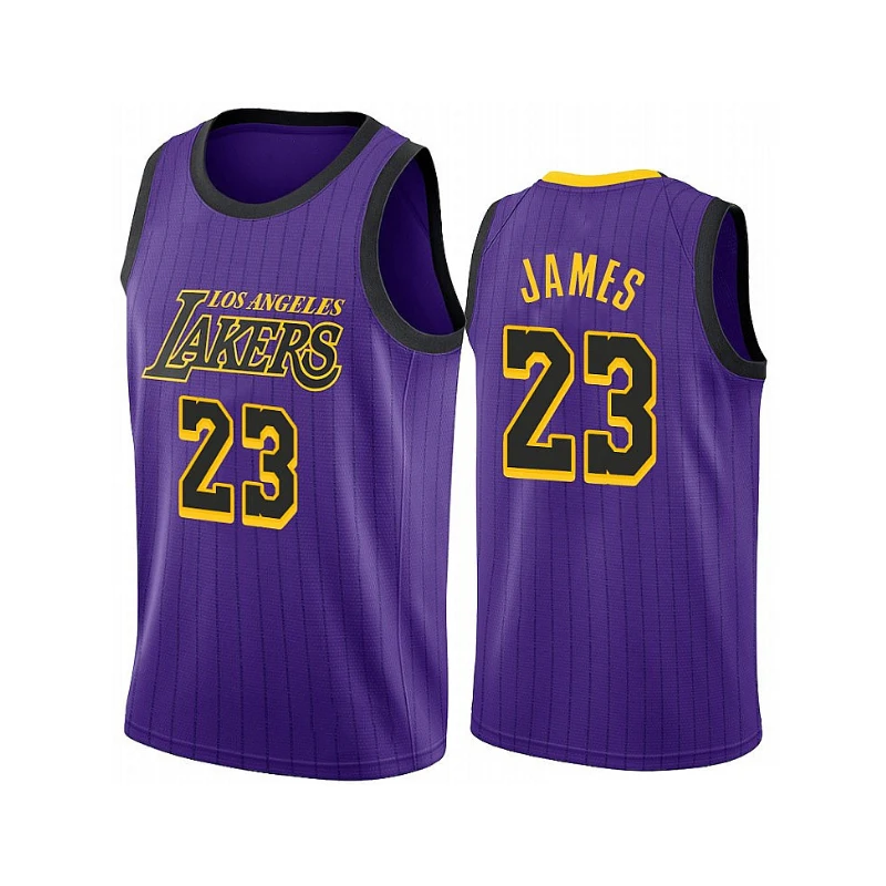 Новое поступление индивидуальный дизайн баскетбольная рубашка Pba 2K LAL Kobe James mes Bulls оптовая продажа Мужская на