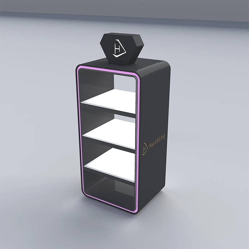 Factory Custom Led Luminous Tobacco Cigarette Display Case Acrylic Cigarette Shop Display Stand Retail Display Stand 116