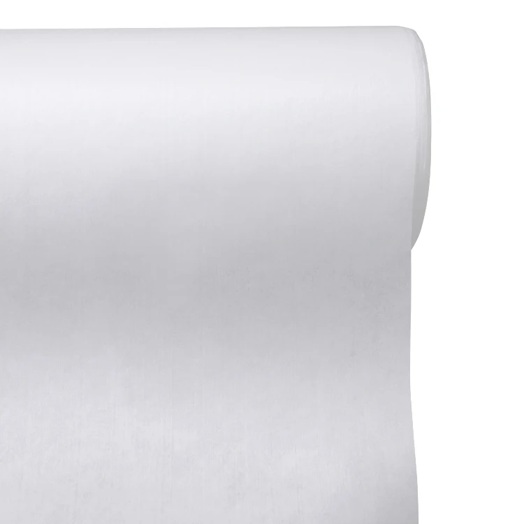 JJ sheet mask fabric high serum absorption white color spun lace non woven facial mask sheet fabric