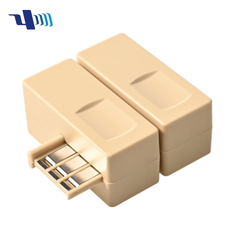 Высококачественная французская розетка 6P2C 6P4C 6P6C RJ11 RJ45, телефонный адаптер для стационарной сети adsl, коммутационный маршрутизатор