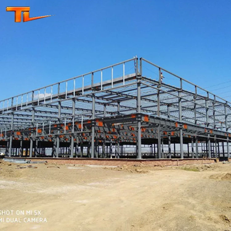 Стальная конструкция металлический каркас складское здание