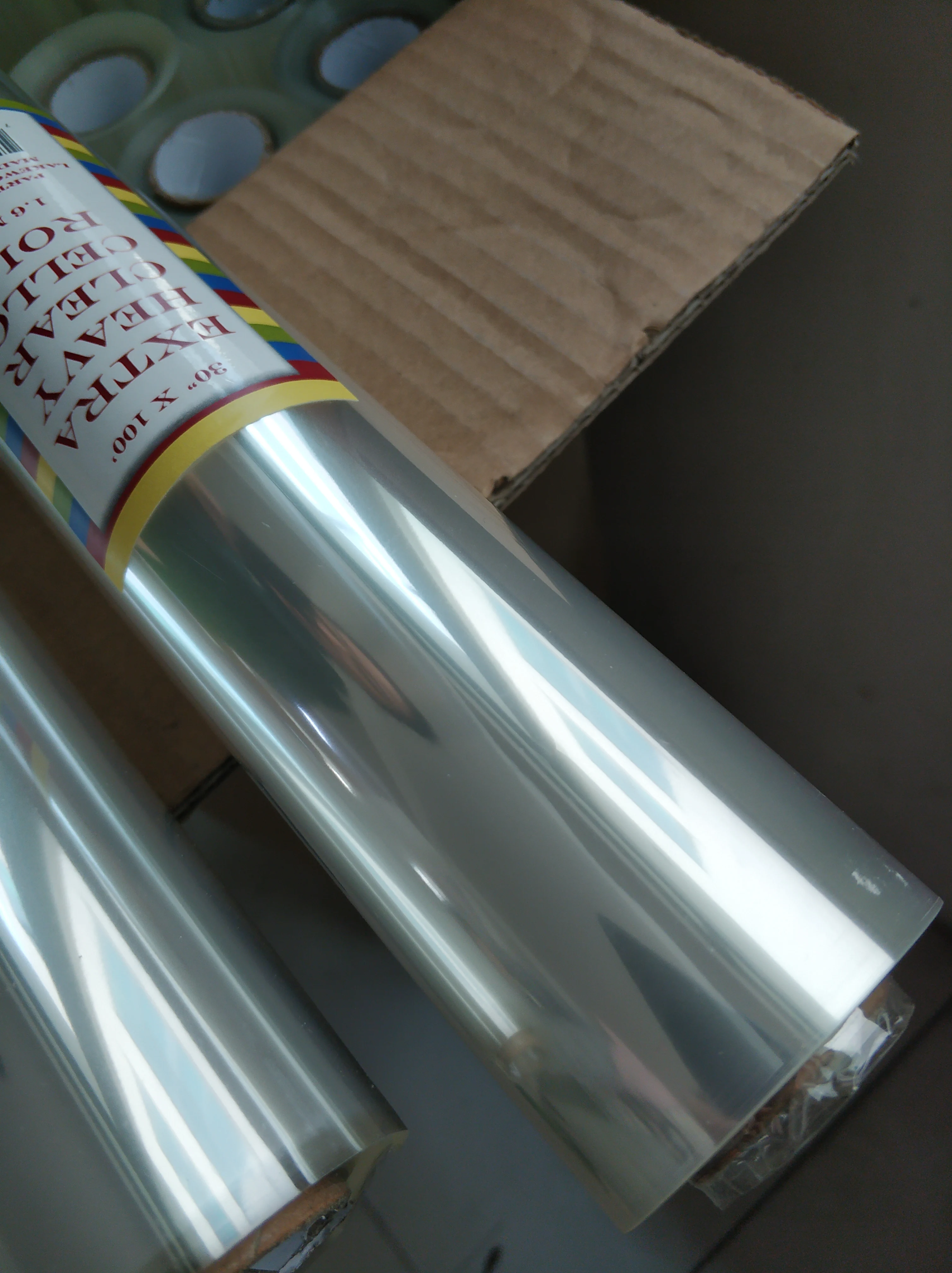 
sheet printed Cellophane packaging roll 