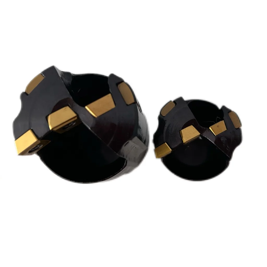 BTA Solid drill head with indexable inserts and guide pads dia25-150mm deep hole drilling tool