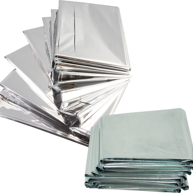 Emergency Blanket Mylar Survival Blanket Foil Space Solar Emergency Thermal Blanket