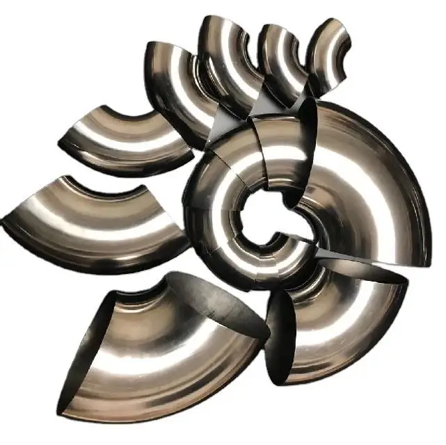 Titanium Bend 45 90 Degree Elbow For Auto Exhaust System