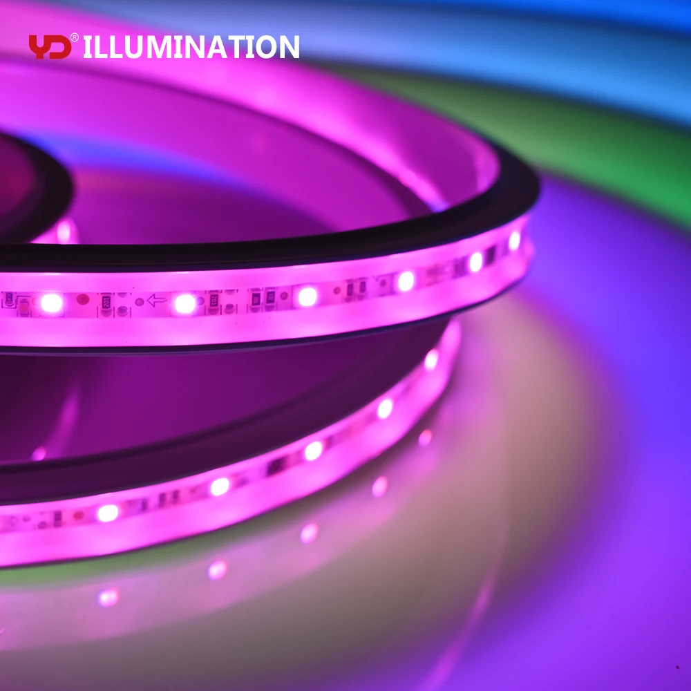 mobile APP control RGB IP68 Led strip light