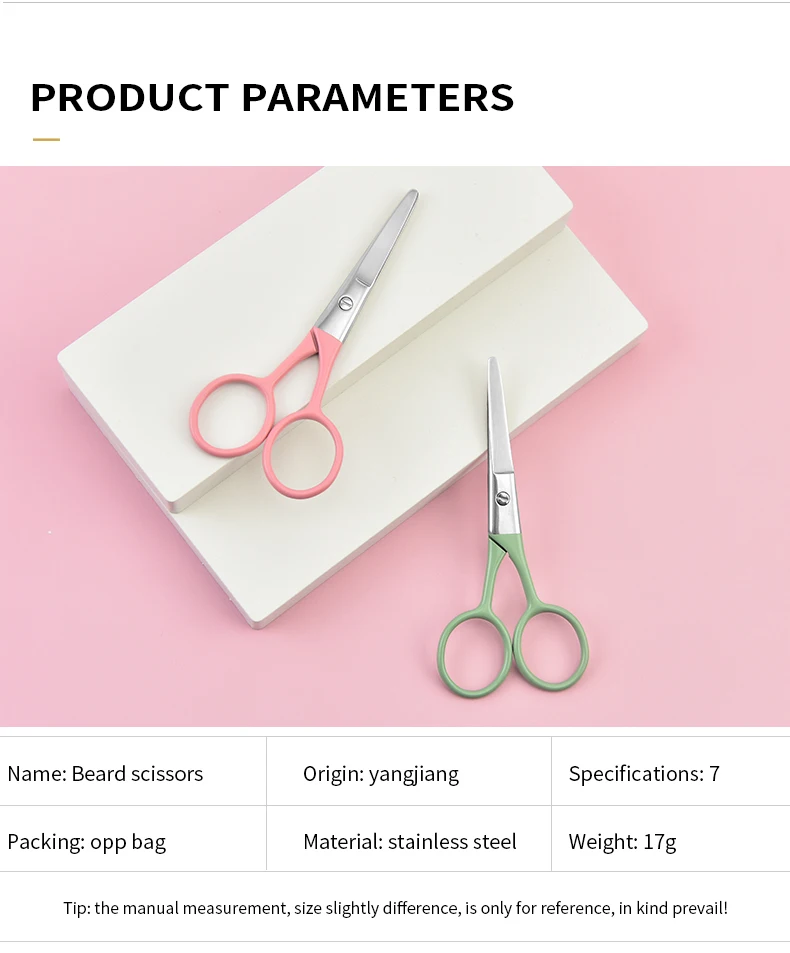 High Quality Best Selling Mini Nail Scissors High-End Beauty Tool with Sharp Blade Tip for Manicure and Cuticle Care