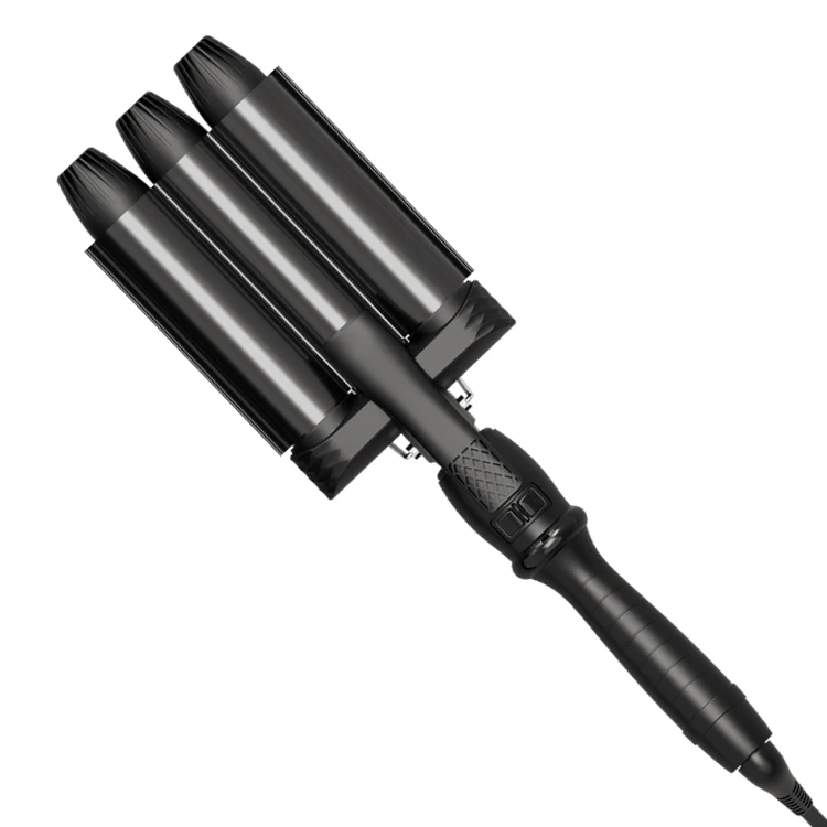 Private Label Titanium Ion Crimping Iron And 450 Degree Mermaid Wand Curler Mermade Hair Waver/