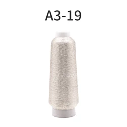 100G Metallic Embroidery Gold Thread Emroidery Silver Thread Embroidery Metallic Sewing Thread Yarn